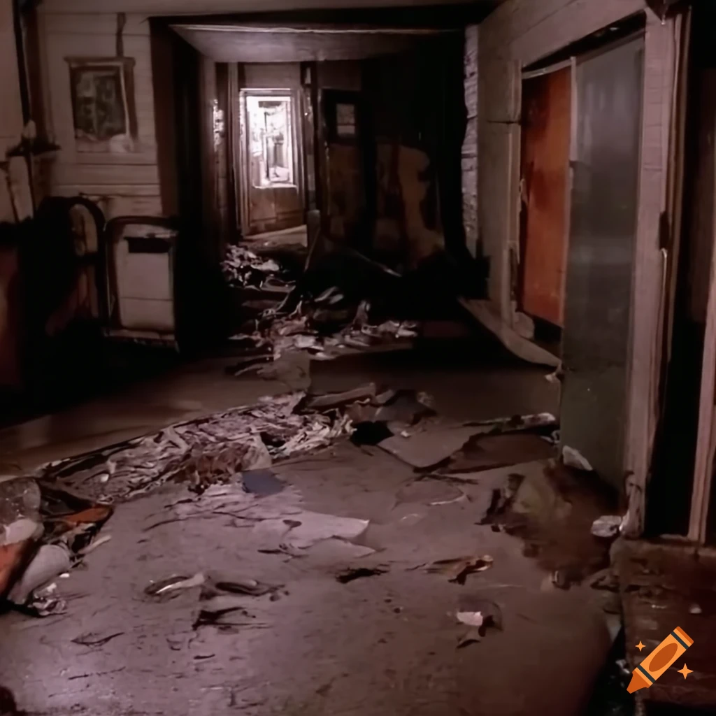 grind house corridor in New York in the 1980s