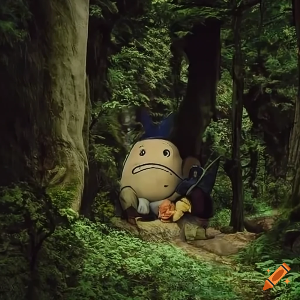 scene from a Ghibli-like movie