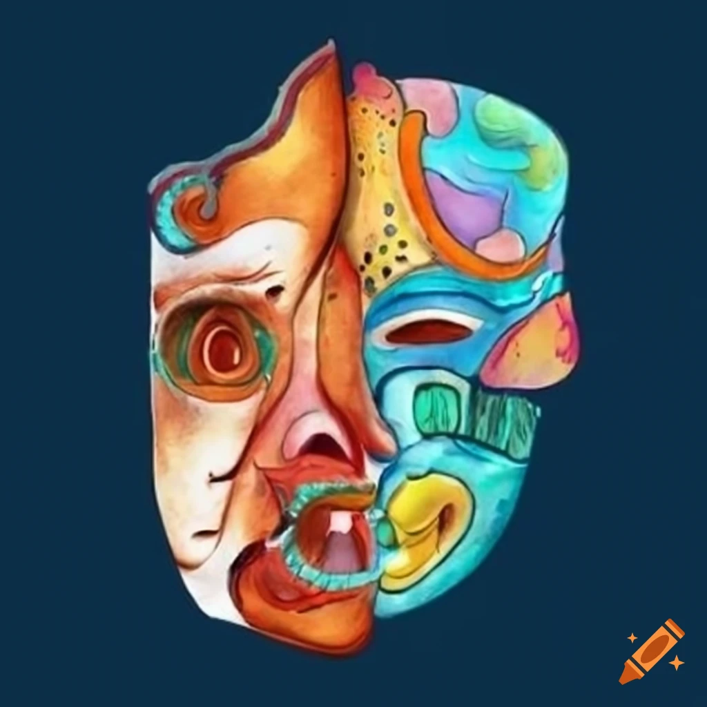 Collection Of 40 Masks From Around The World On Craiyon