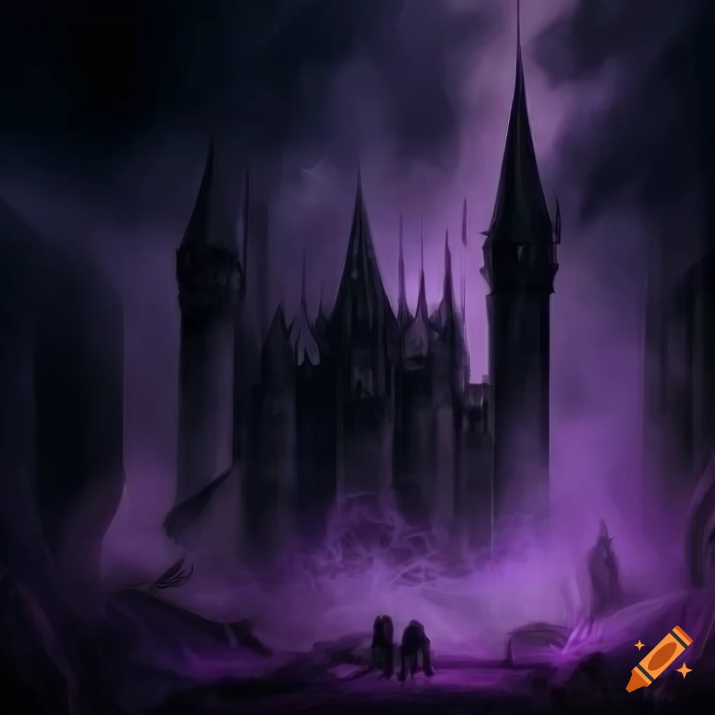 Sinister Gothic Castle Artwork
