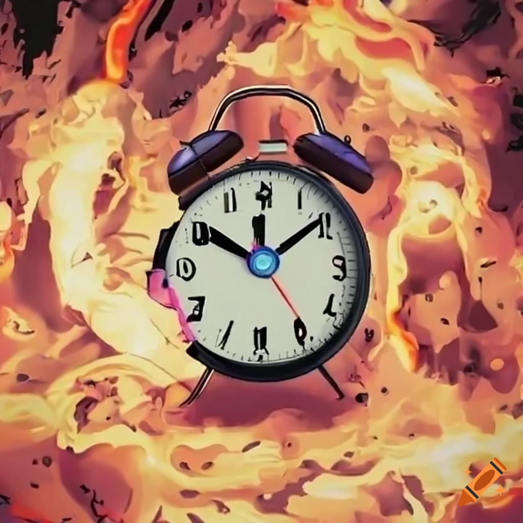 Exploding alarm clock
