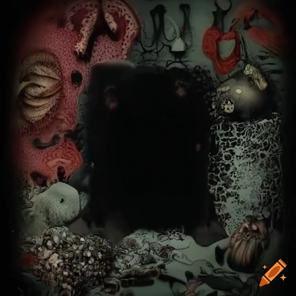 widescreen screen border with surreal and quirky design