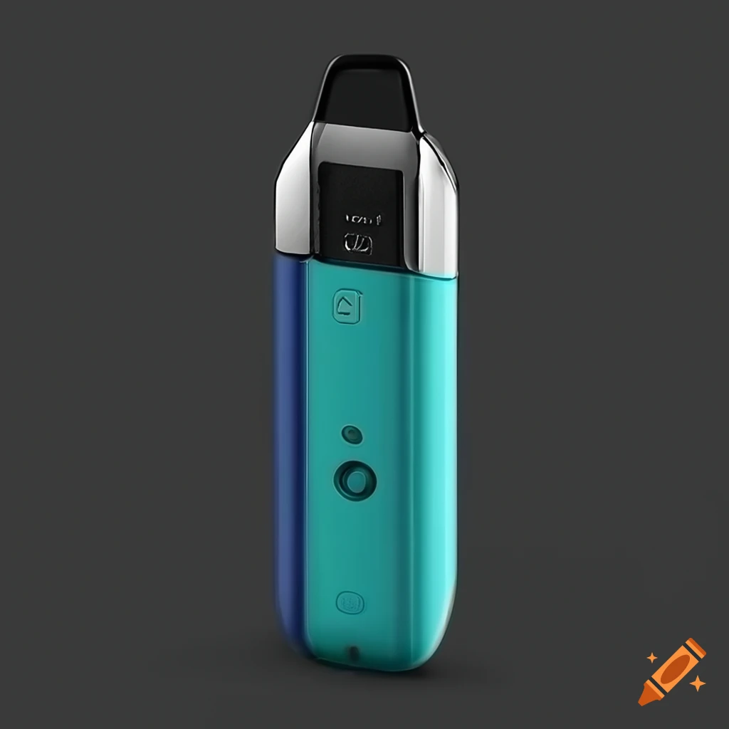 portable vape device with replaceable battery