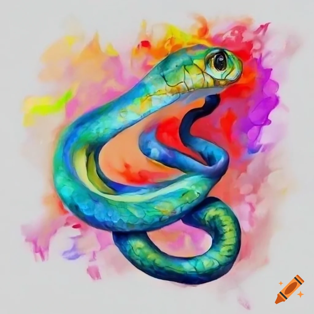Creating 3d Drawing Like a Living Snake — Steemit