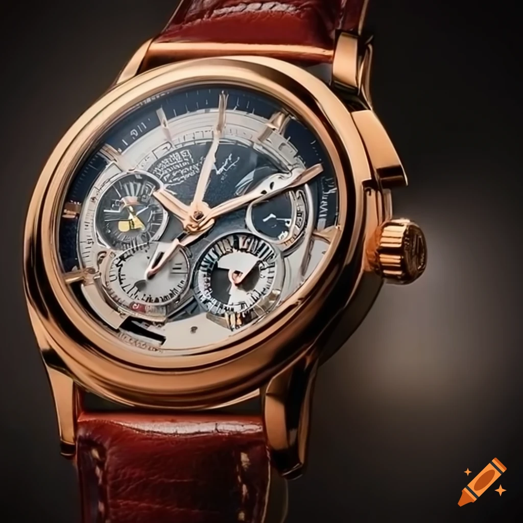Luxury watches on Craiyon