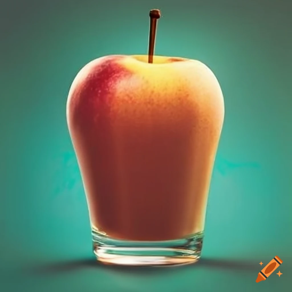 étiquette de vente de jus de pomme
