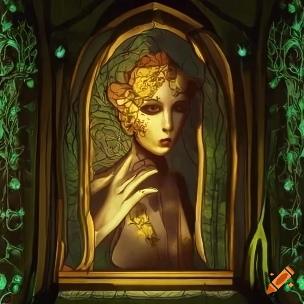 dark-female-elf-with-braided-hair-on-craiyon