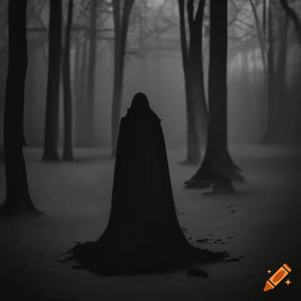 image of a dark creature in a mysterious setting