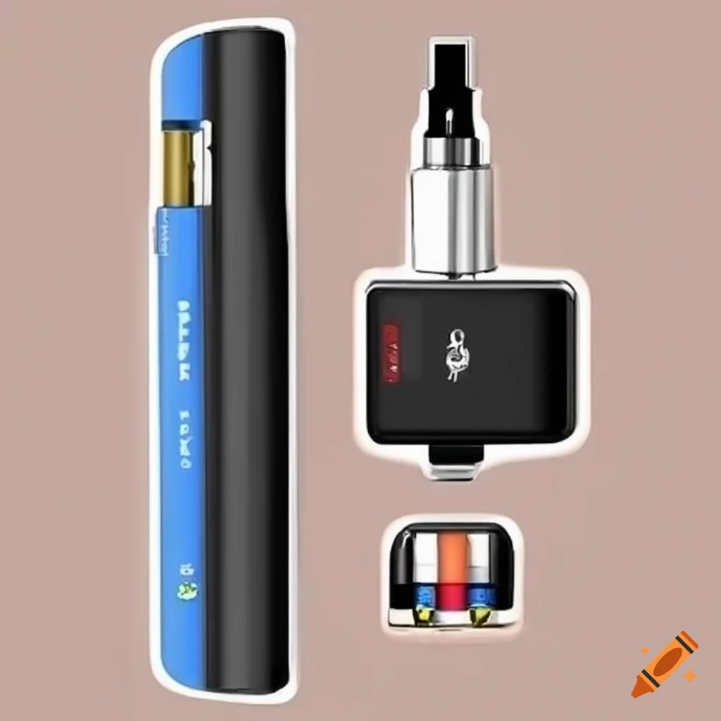 rechargeable vape device with replaceable battery