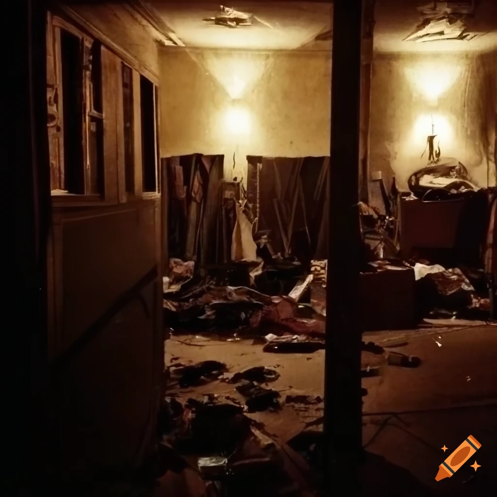 grind house corridor in New York in the 1980s