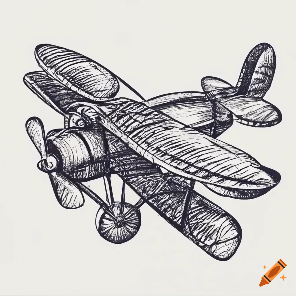 Share more than 82 airplane pencil sketch latest