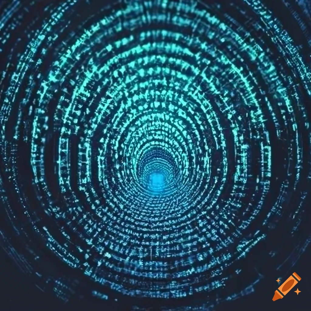 Abstract Image Of Data Error Noise
