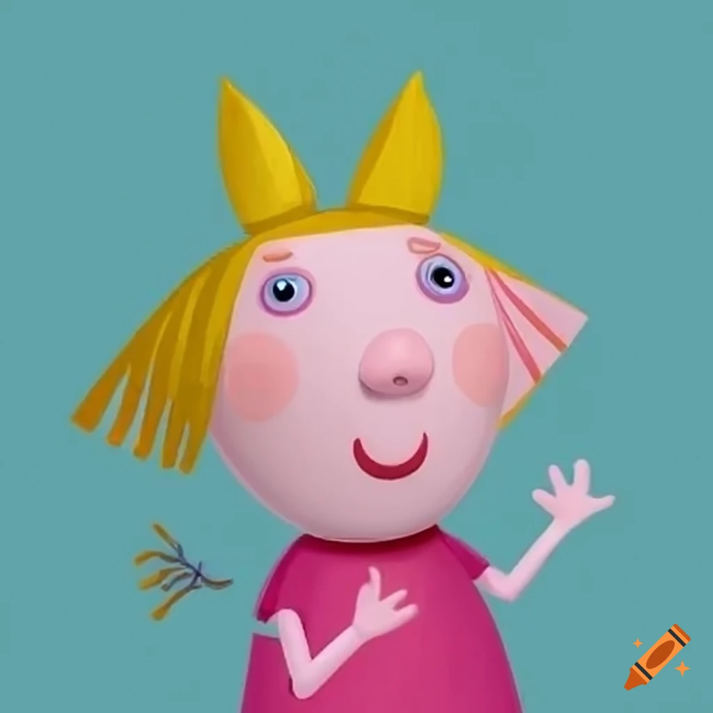 Image from ben and holly's little kingdom on Craiyon