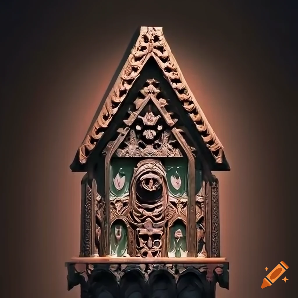 detailed carving in architectural style