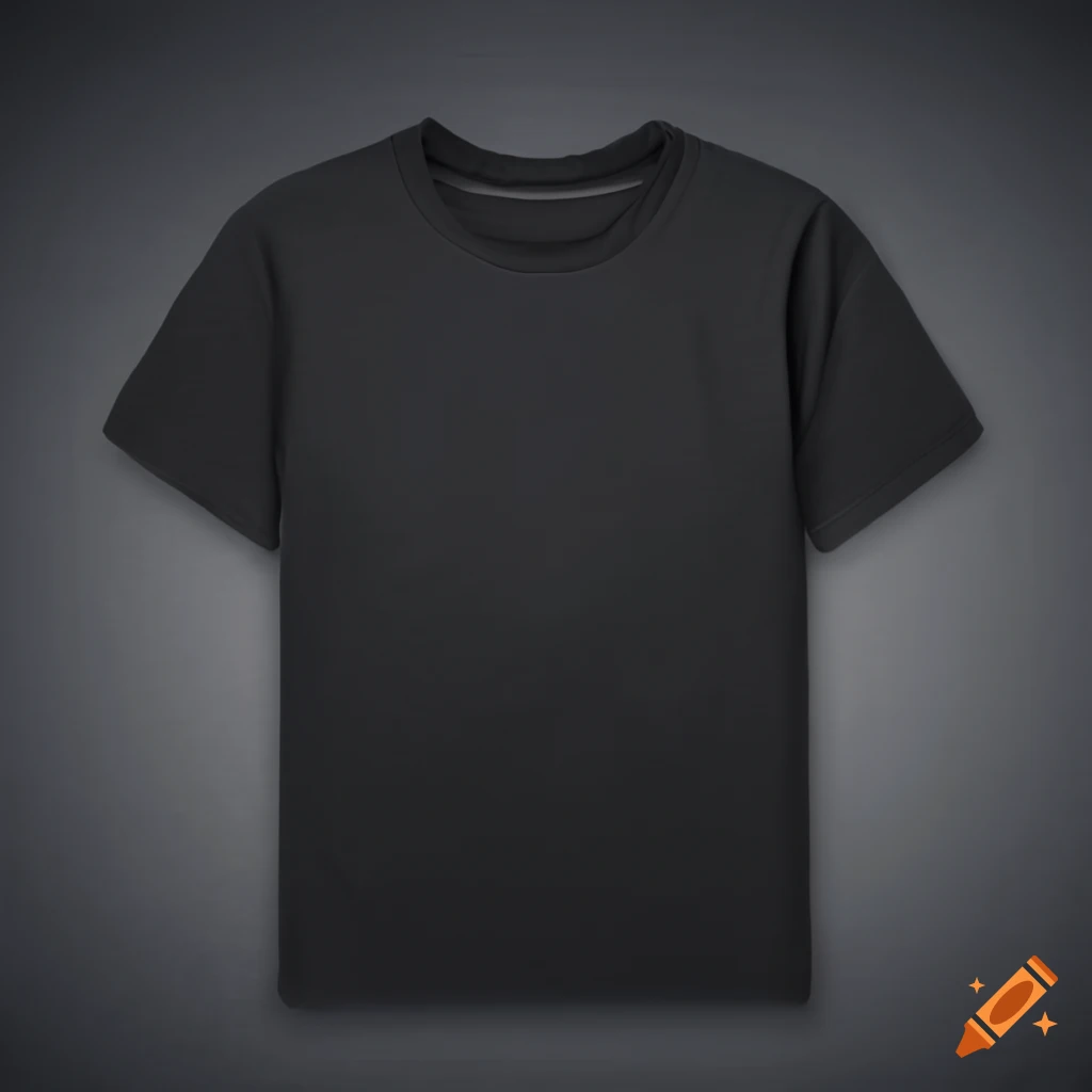 blank dark grey t-shirt for customization