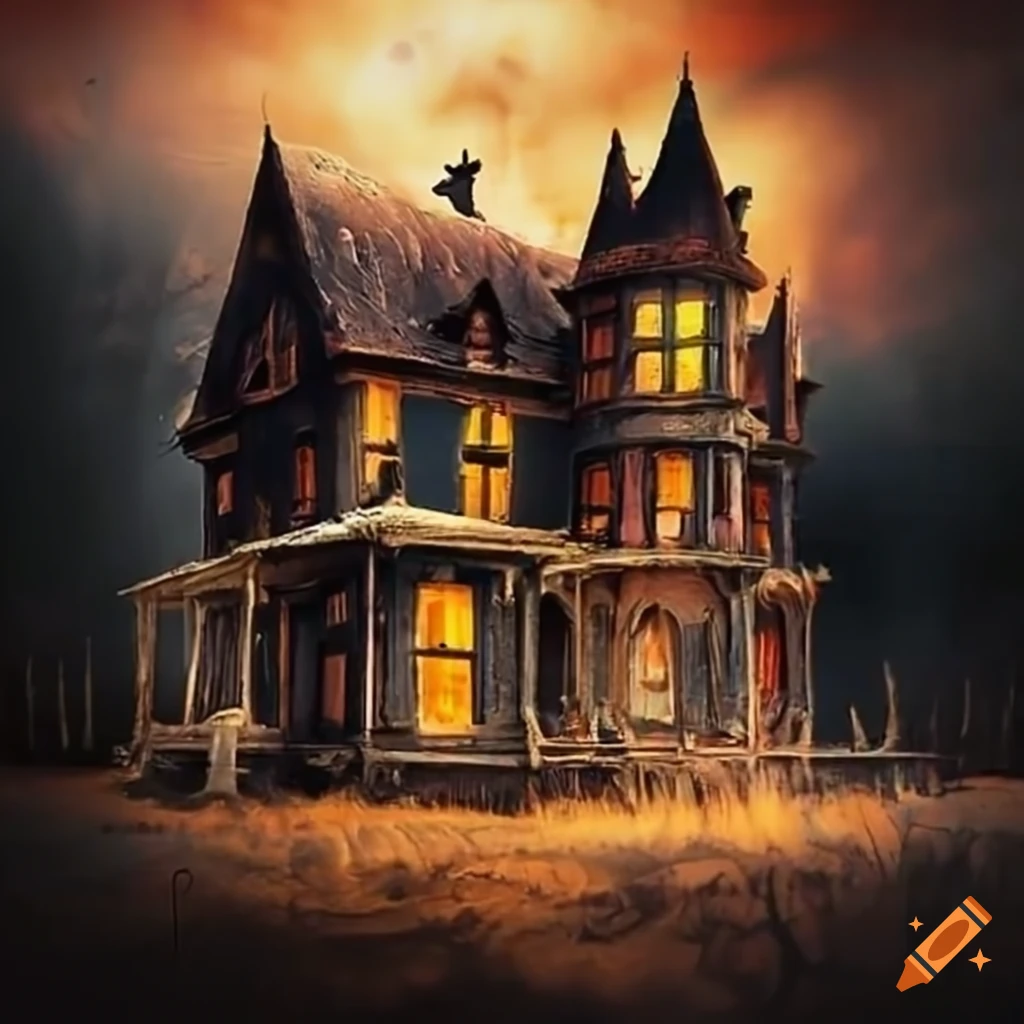 Image Of A Spooky House
