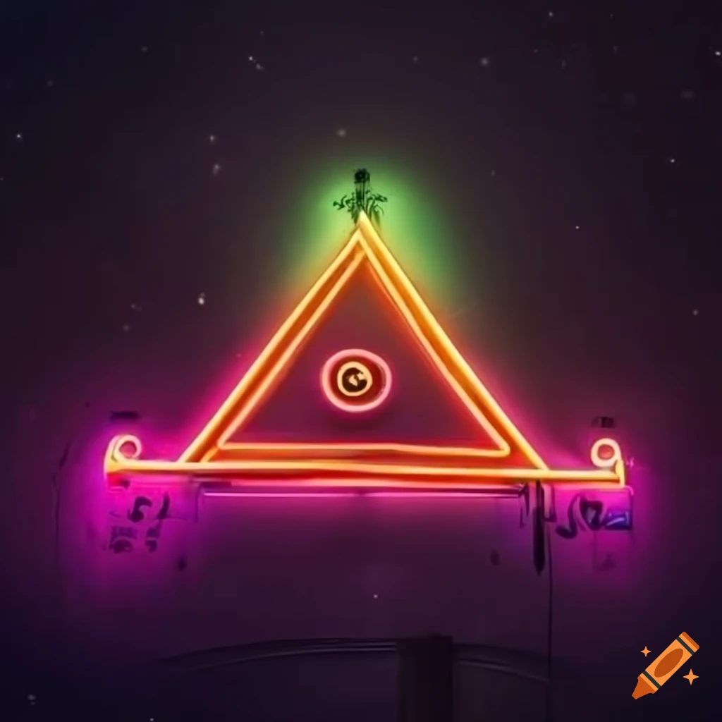Neon Sign Logo For Milliways The Restaurant At The End Of The 