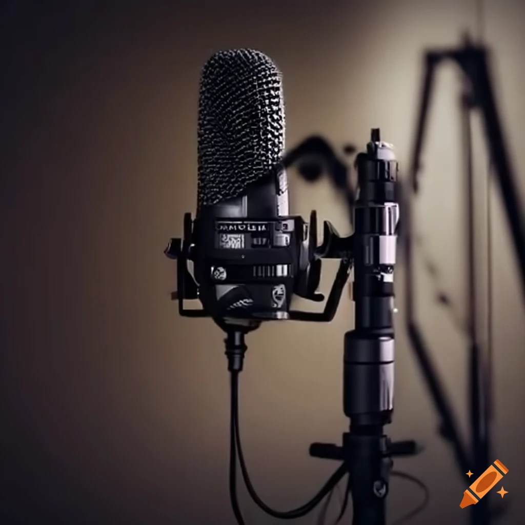 foto de un estudio de radio profesional