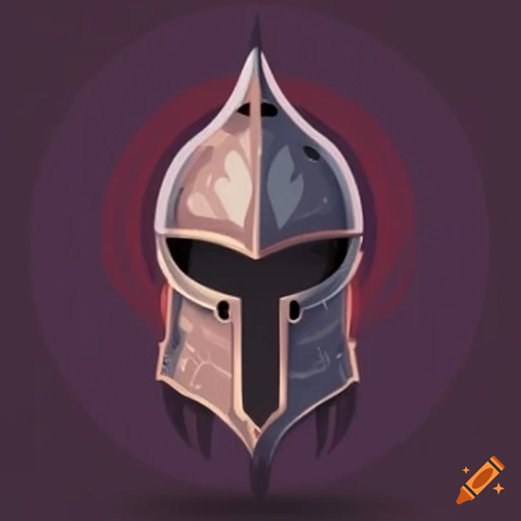 helmet of an evil knight