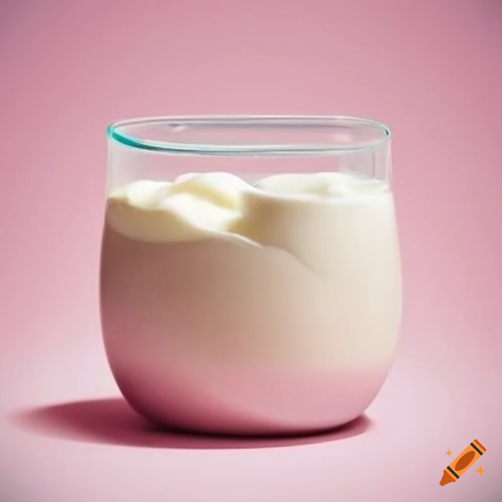 bowl of creamy yogurt