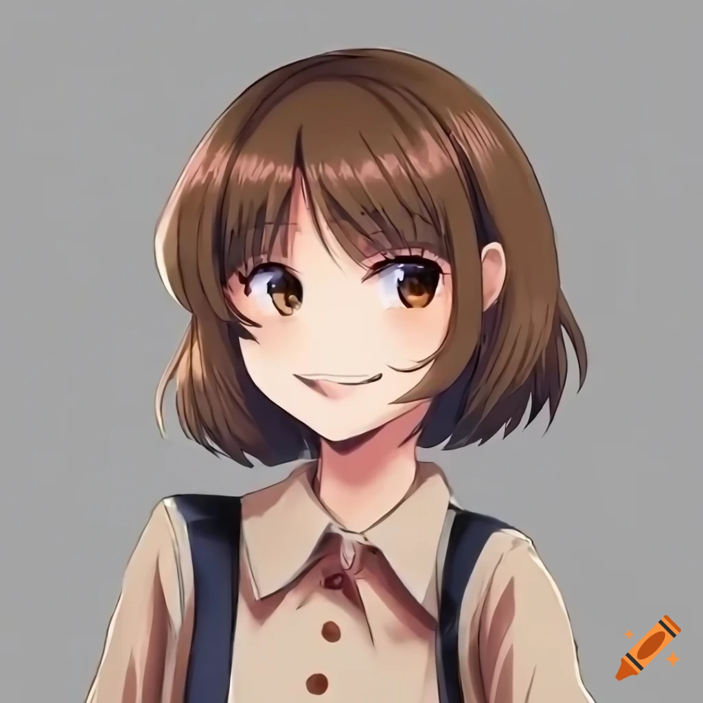 anime girl in classroom