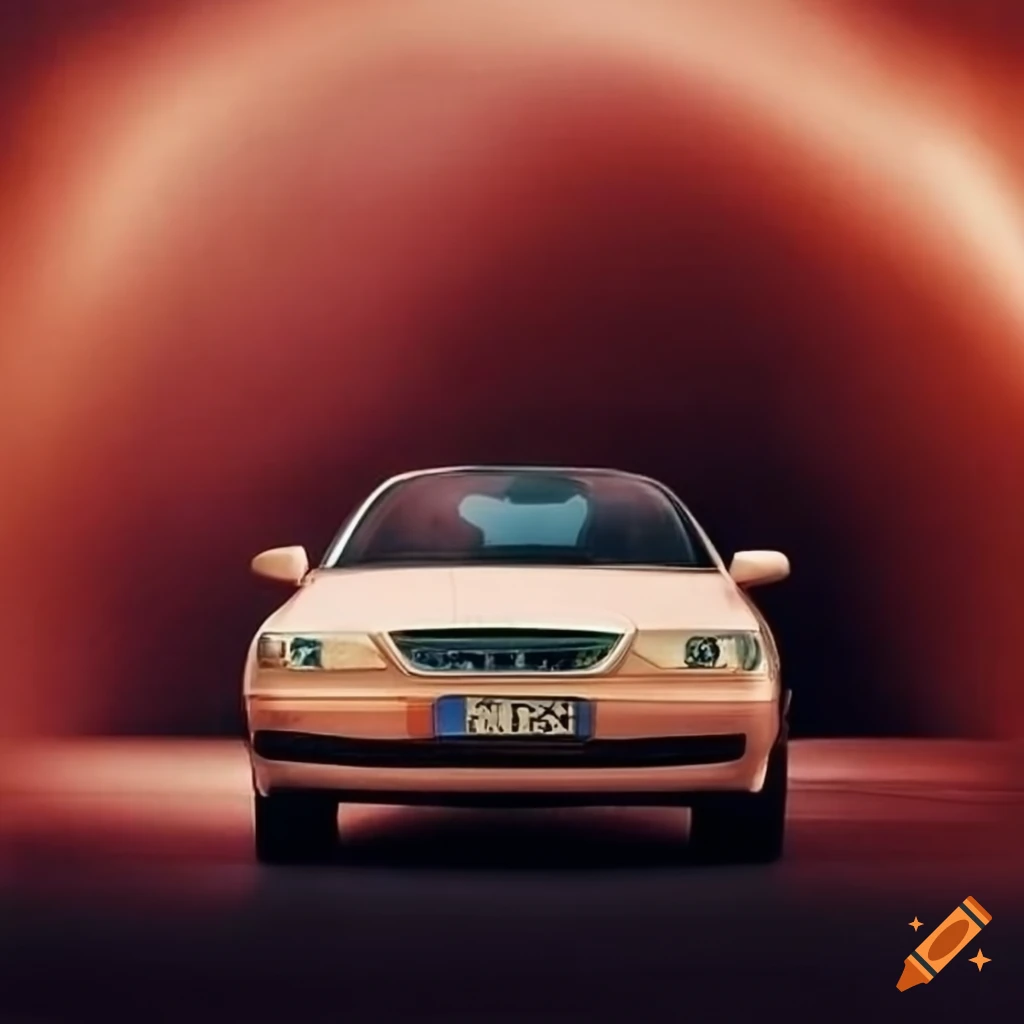 sleek French family sedan car from 2002