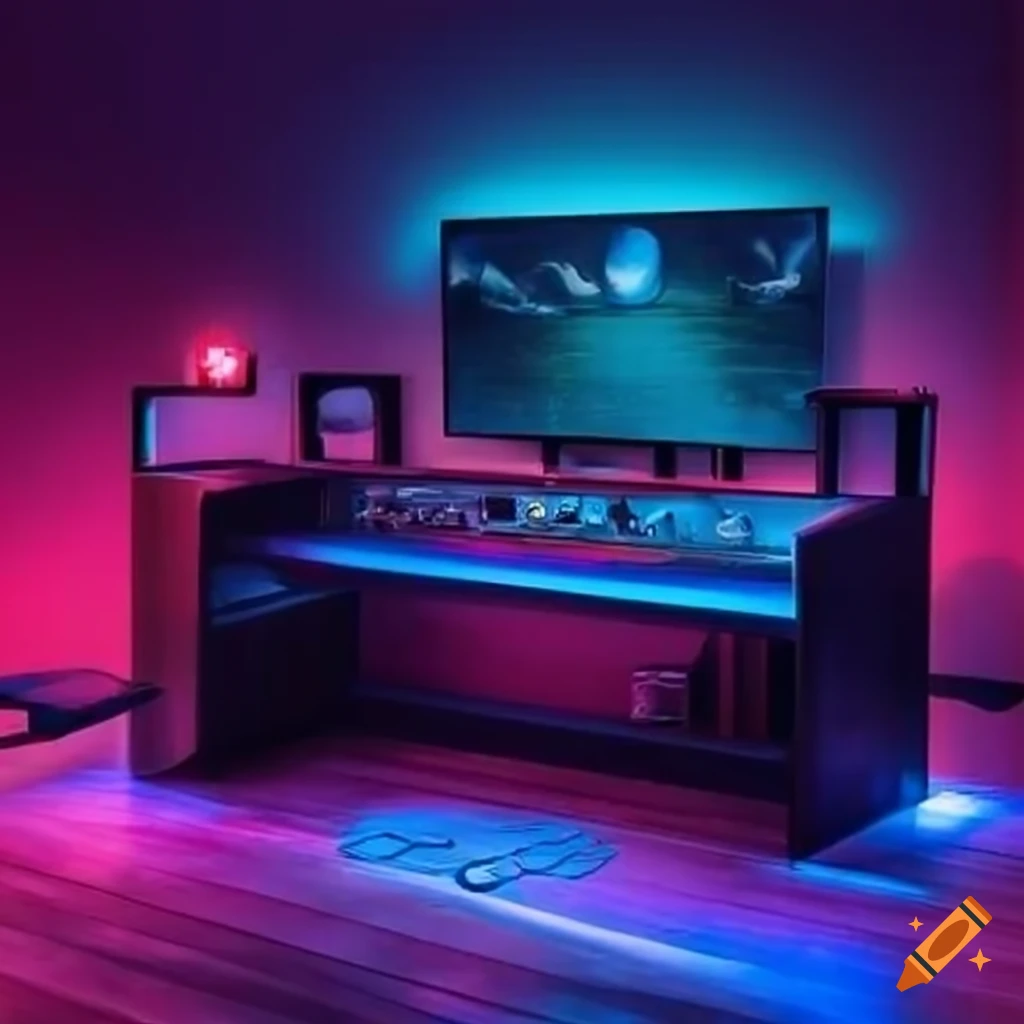 Game Room Interior Design On Craiyon