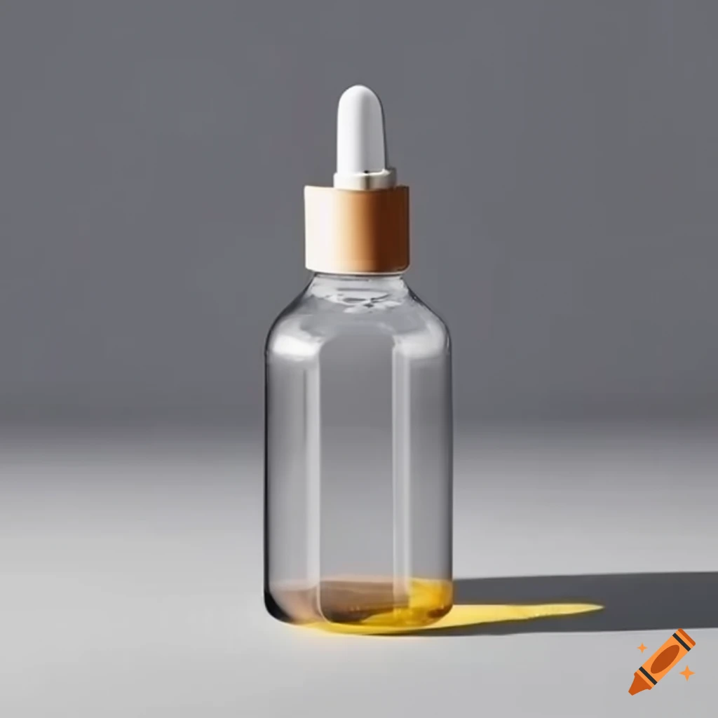luxurious plastic dropper bottles for serums