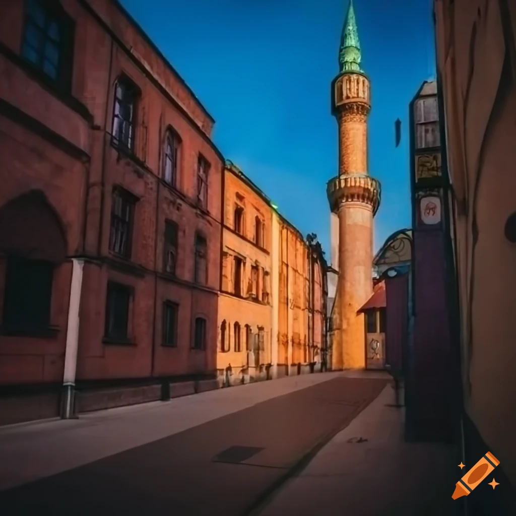 Islamic Ottoman mosque in Toruń Poland