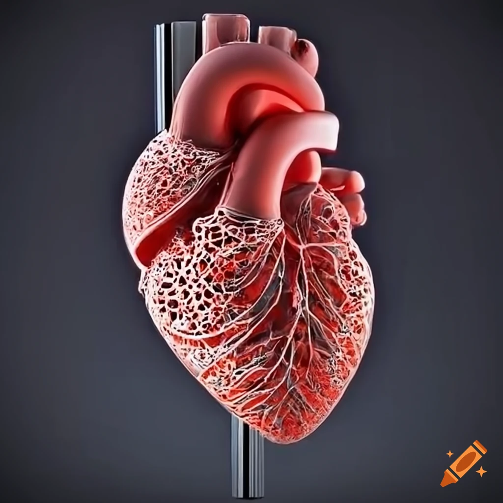 Realistic drawing of human chest anatomy on Craiyon