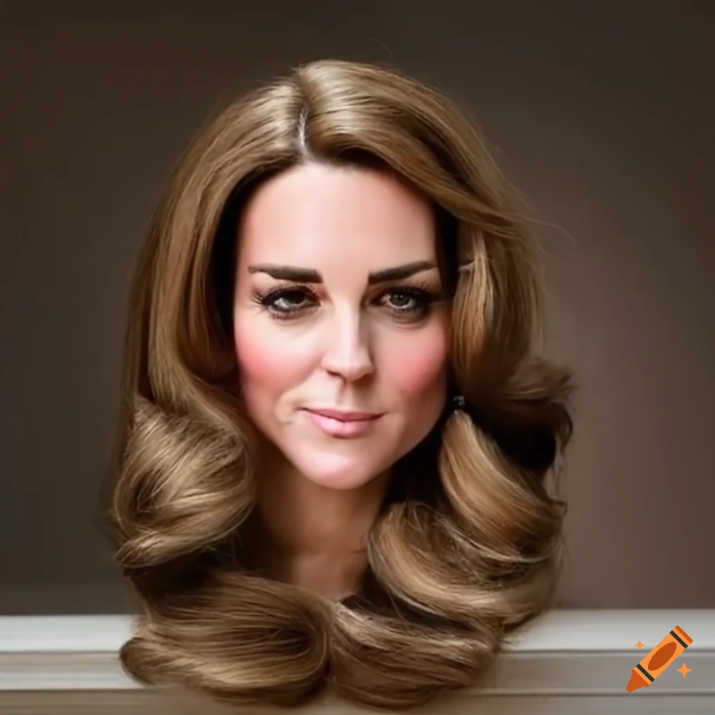 styling head with long hair on a table