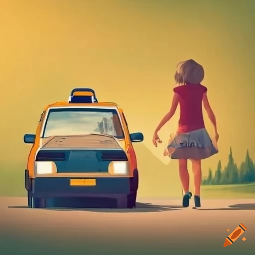 Couple Entering A Taxi Near A Country House couple-entering-a-taxi-near-a-country-house