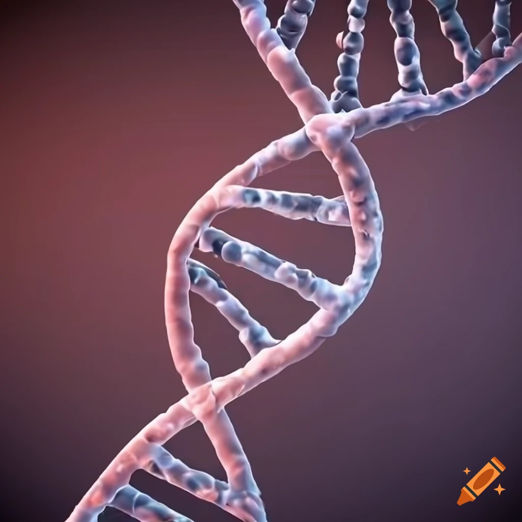 Diagram Of Dna Structure On Craiyon