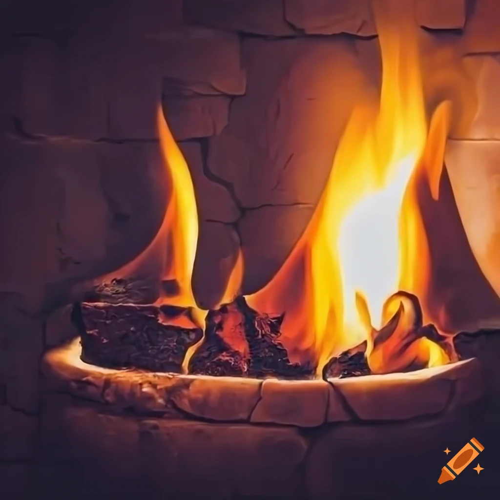 medieval-crown-on-fire-in-a-dark-room-on-craiyon
