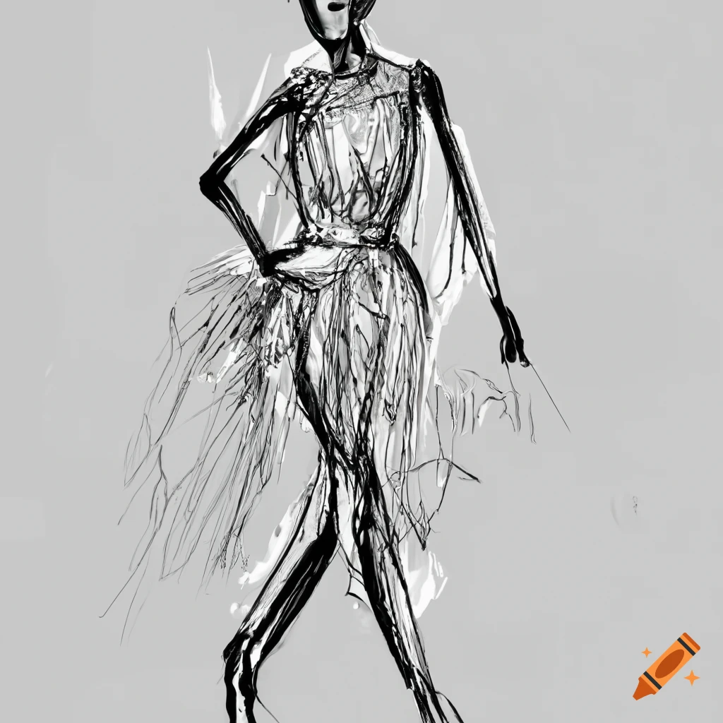 Mannequin In Disco Fashion Clothing