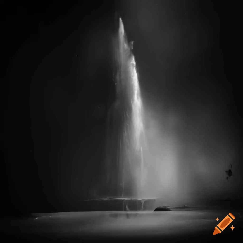 picture of an overflowing fountain