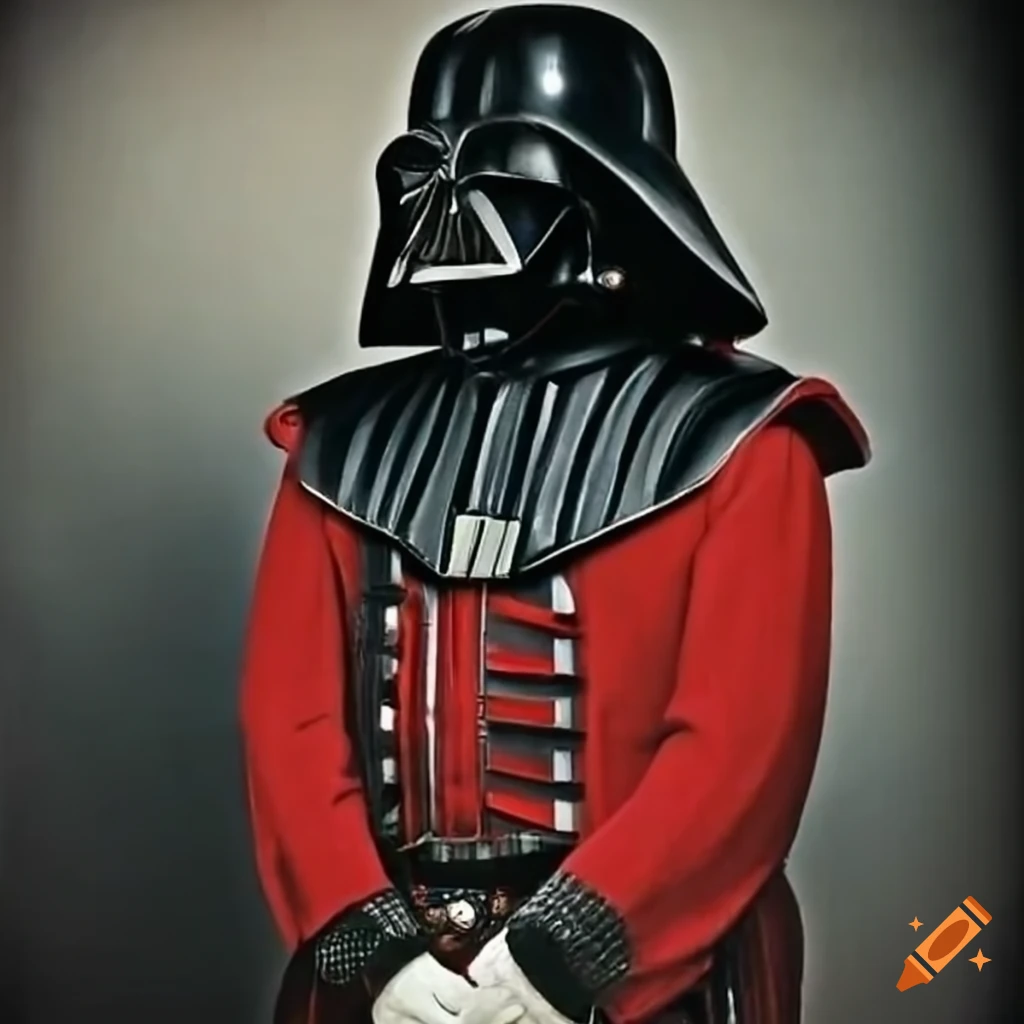 Darth Vader as a redcoat in the American Revolutionary War