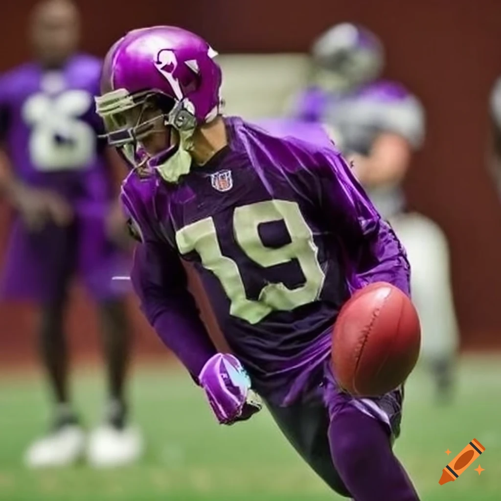 humorous image of NFL players with eggplants