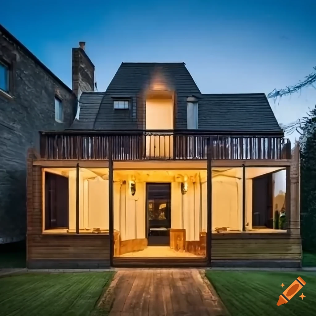 Front terrace of a house
