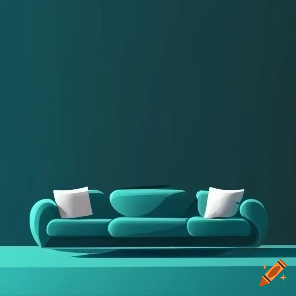 minimalistic-lounge-room-with-simple-vector-shapes-on-craiyon