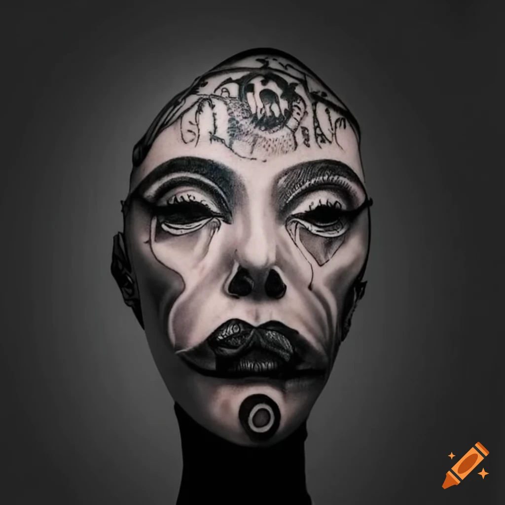 Theater mask tattoo men – Artofit