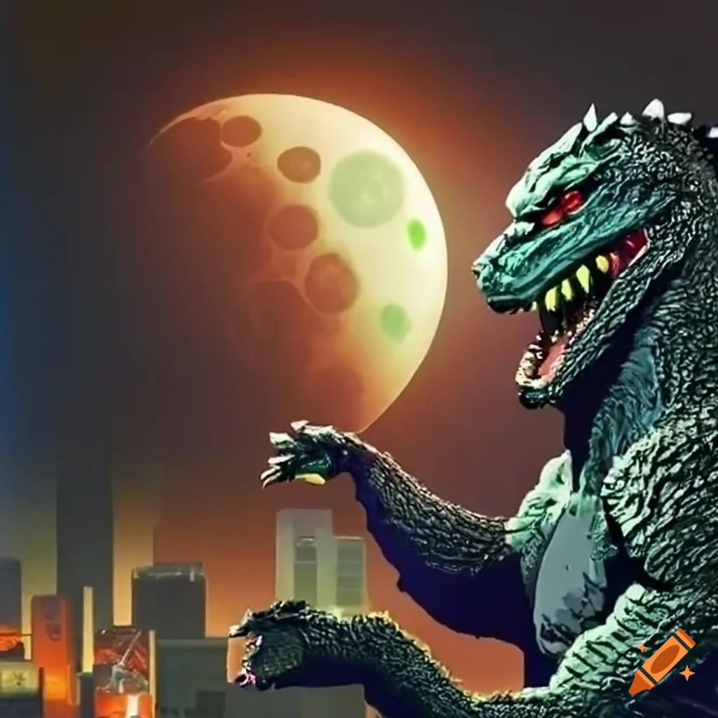 poster of the Godzilla movie series
