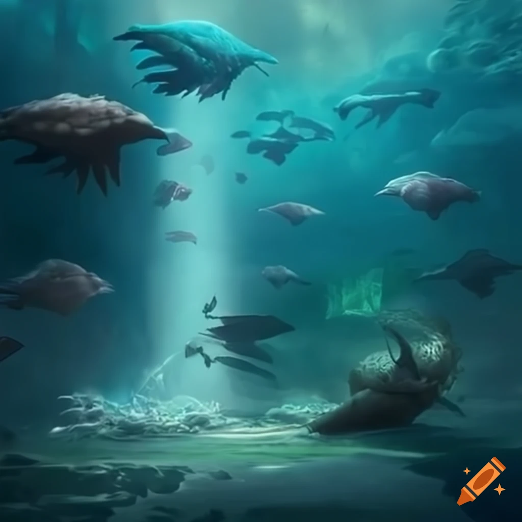 Improved Underwater Gameplay on Craiyon
