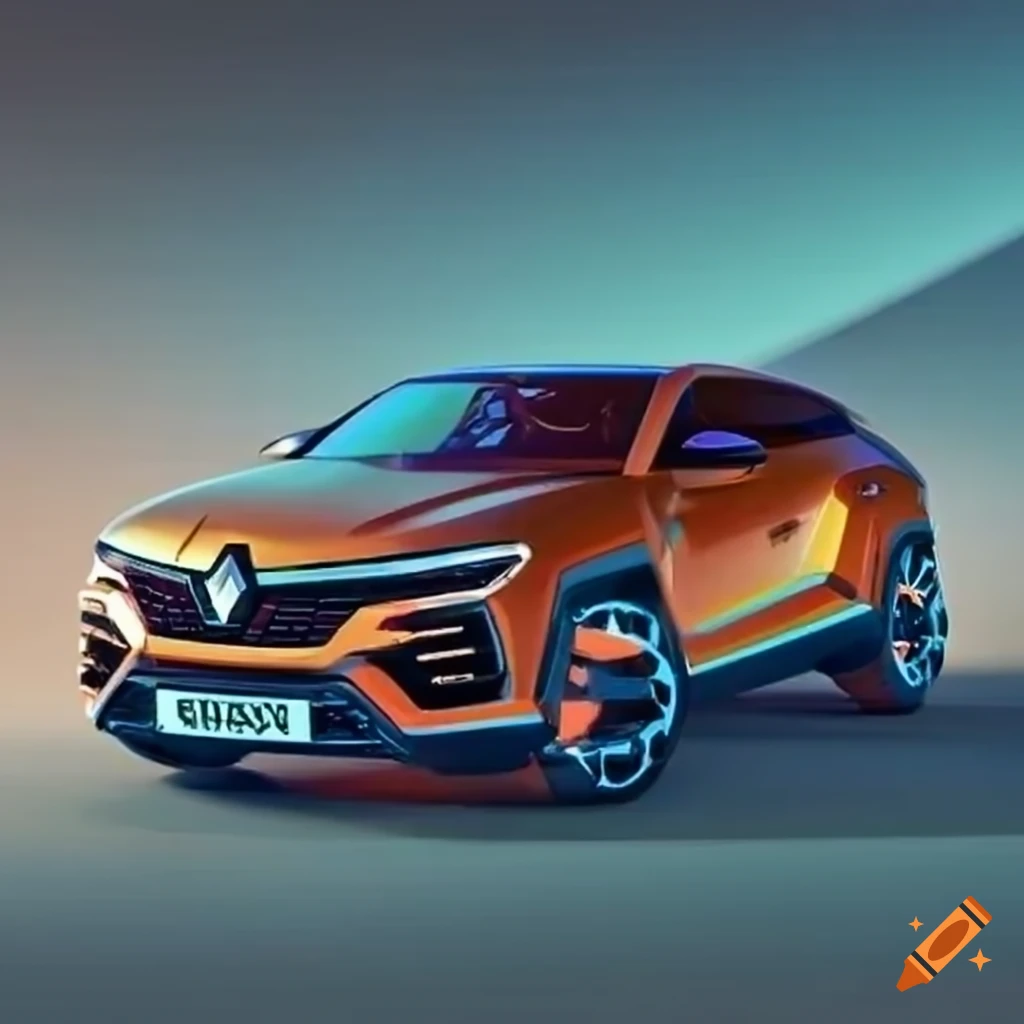design concept of a Renault sports car