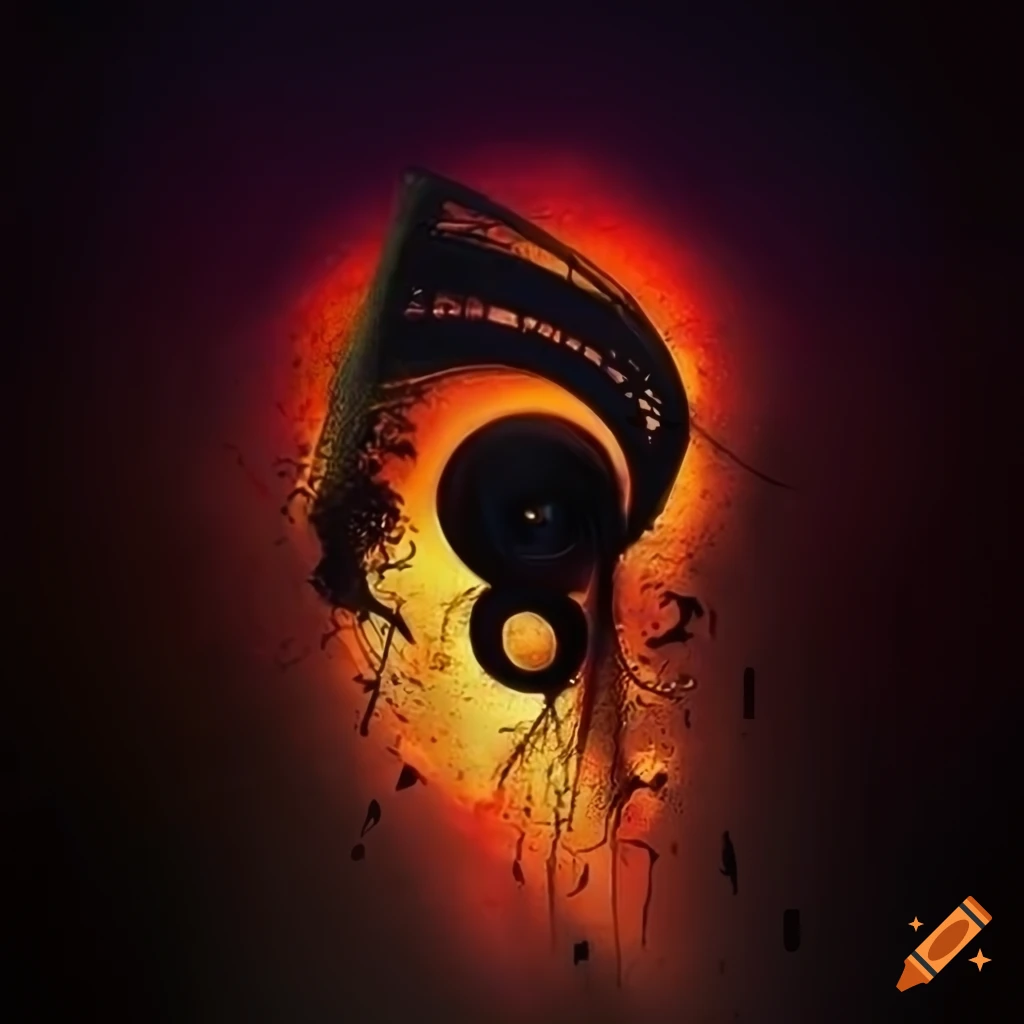high resolution artwork for a music album