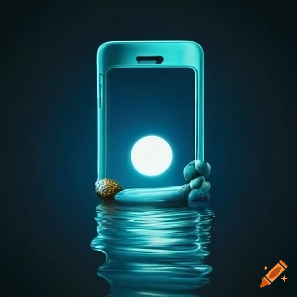 Phone with zen symbol design on Craiyon