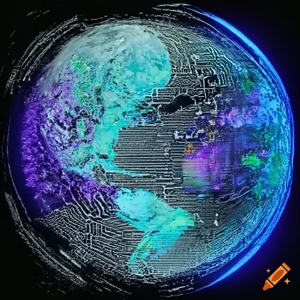 Logo of an ai weather forecasting project on craiyon
