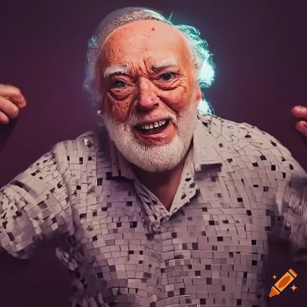 Harold meme dancing at a disco