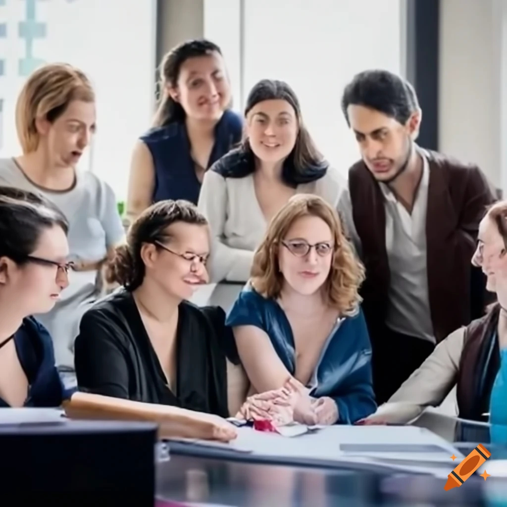 group of people working in clinical data science