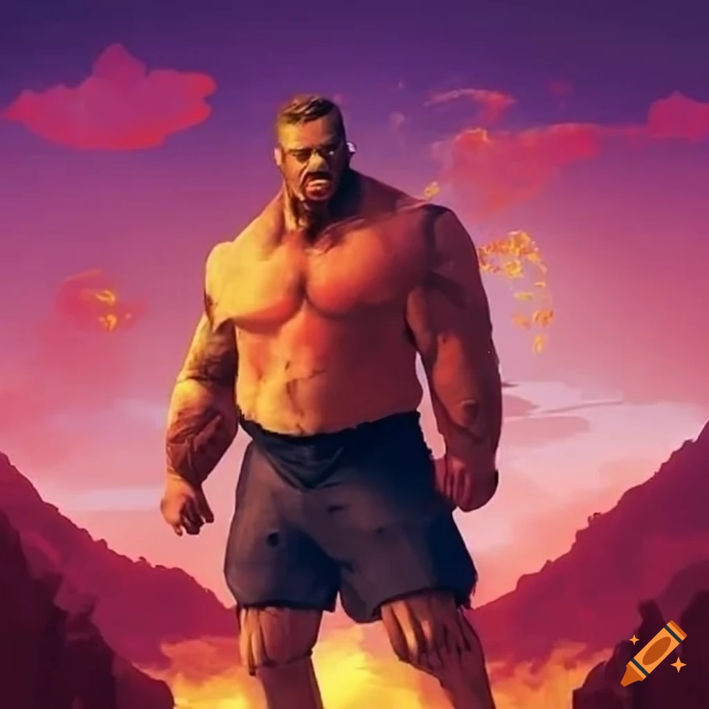 Image Of A Muscular Bodybuilder On Craiyon